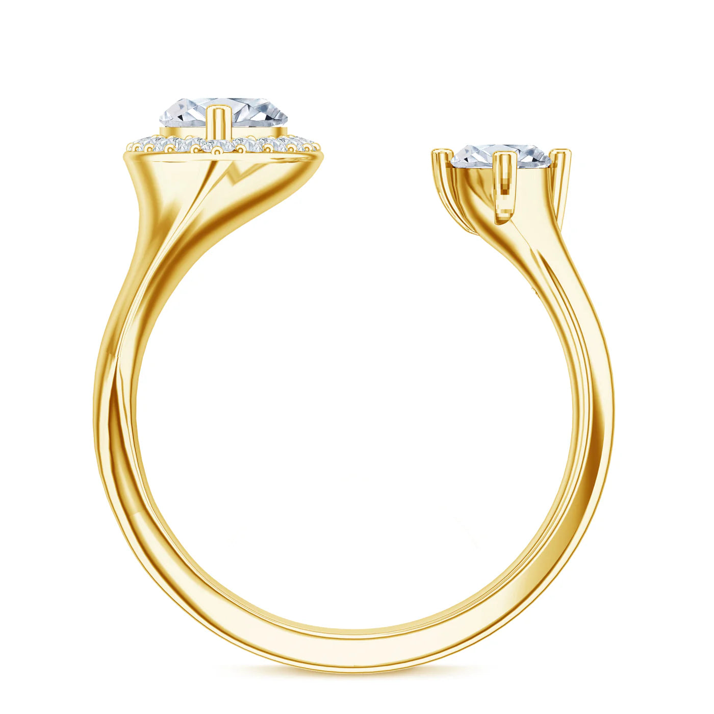 Moissanite Traditional Mangalayam 925 Sterling Silver Ring For Women