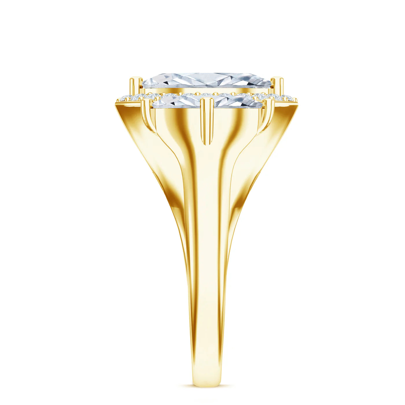 Moissanite Traditional Mangalayam 925 Sterling Silver Ring For Women