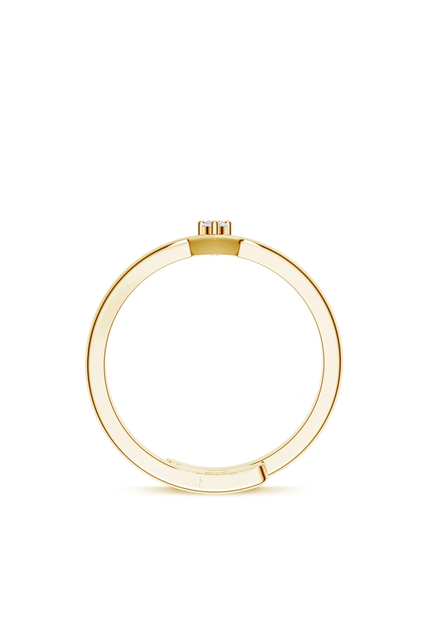 Moissanite Contemporary Mangalayam 925 Sterling Silver Ring For Women