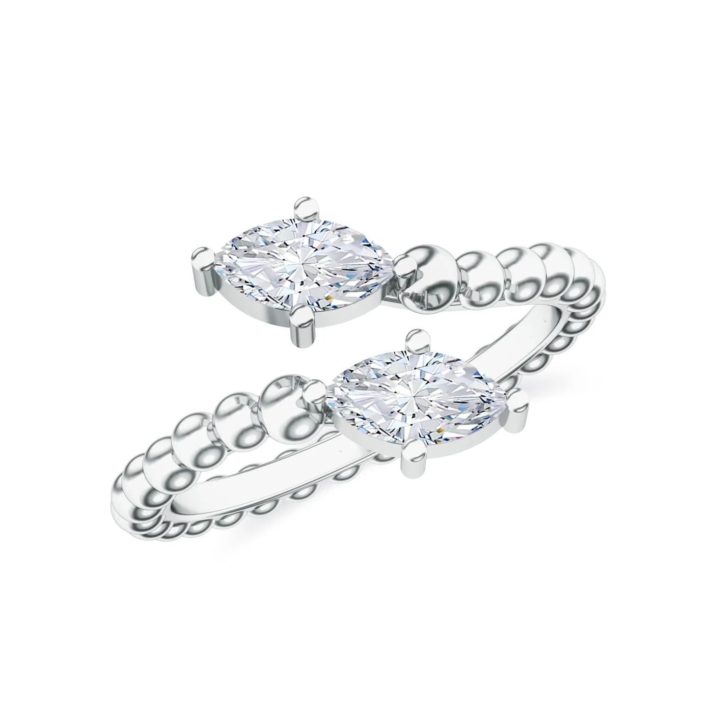 Moissanite Elegant Mangalayam 925 Sterling Silver Toe Ring For Women