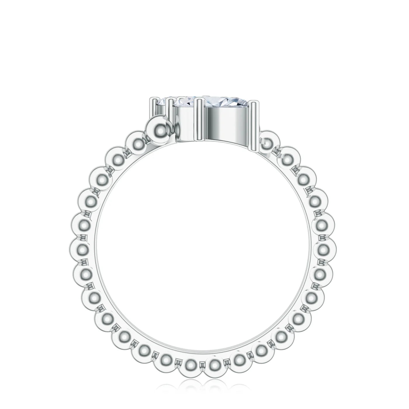 Moissanite Elegant Mangalayam 925 Sterling Silver Toe Ring For Women