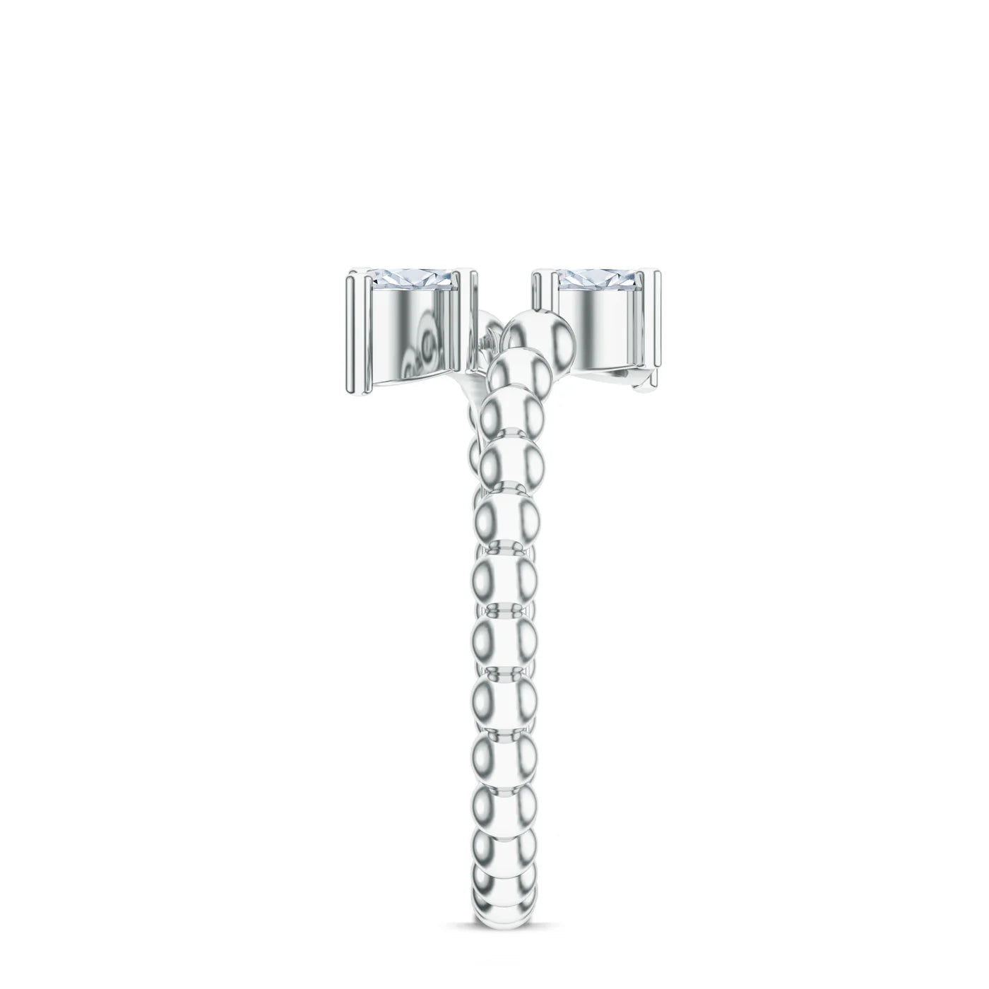 Moissanite Elegant Mangalayam 925 Sterling Silver Toe Ring For Women