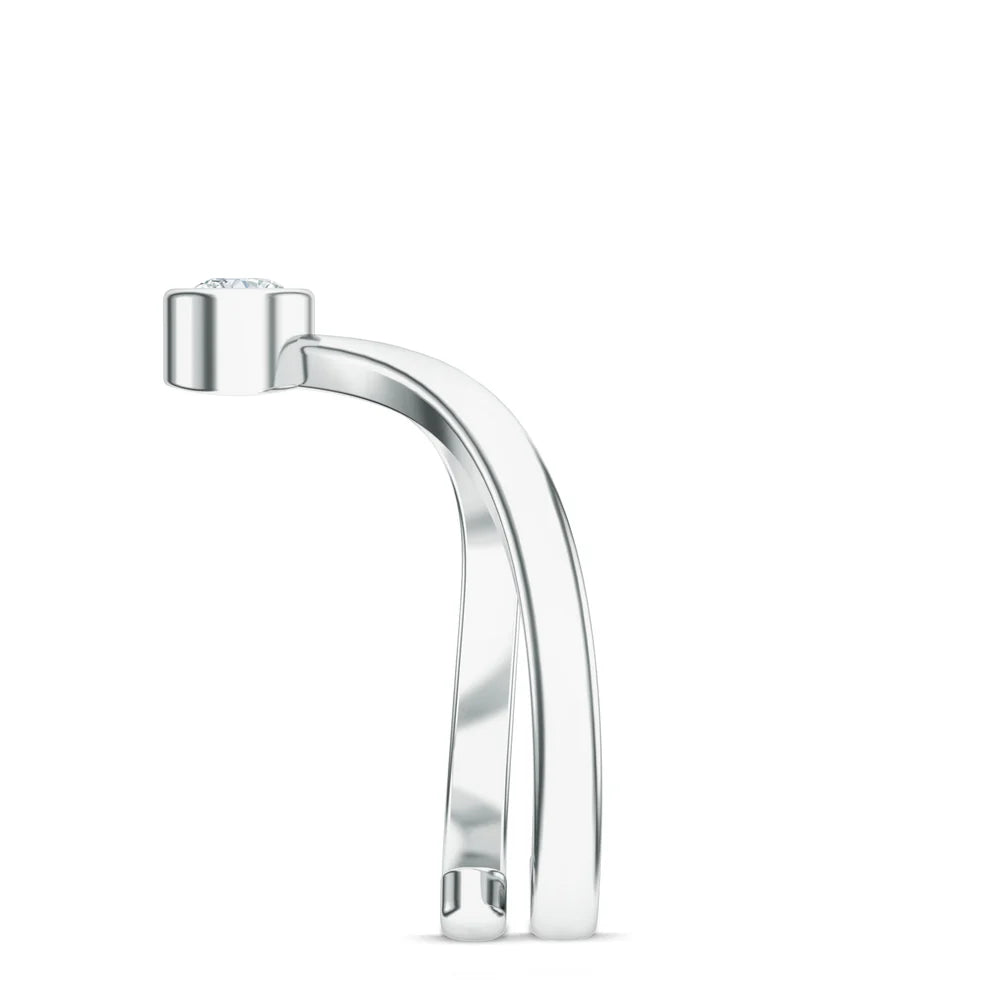 Moissanite Classic Mangalayam in Silver 925 Sterling Silver Toe Ring For Women