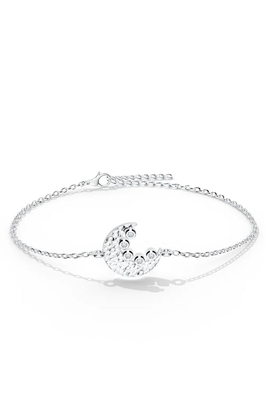 Moon Crater Beaded Bracelet