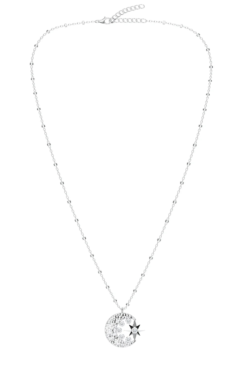 Moon and the Star Pendant