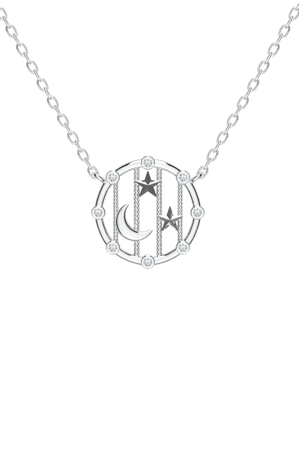 Circular Galaxy Pendant