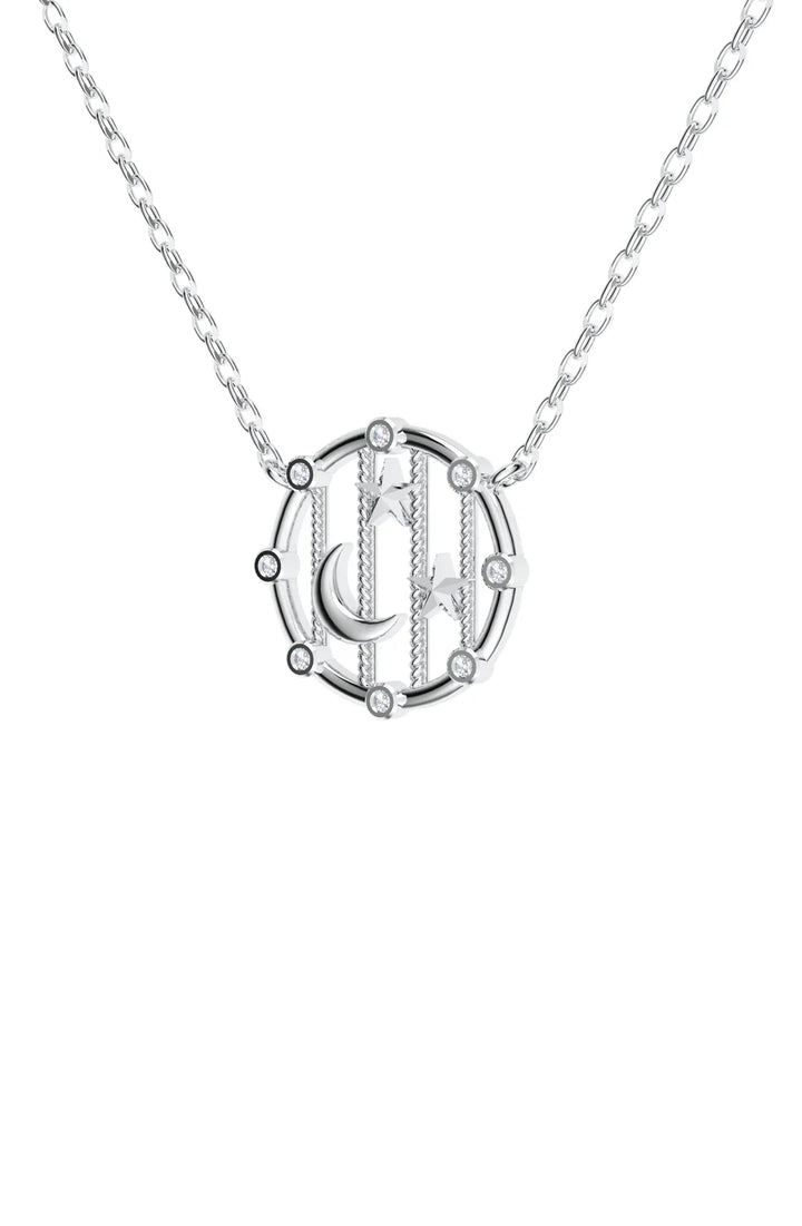Circular Galaxy Pendant