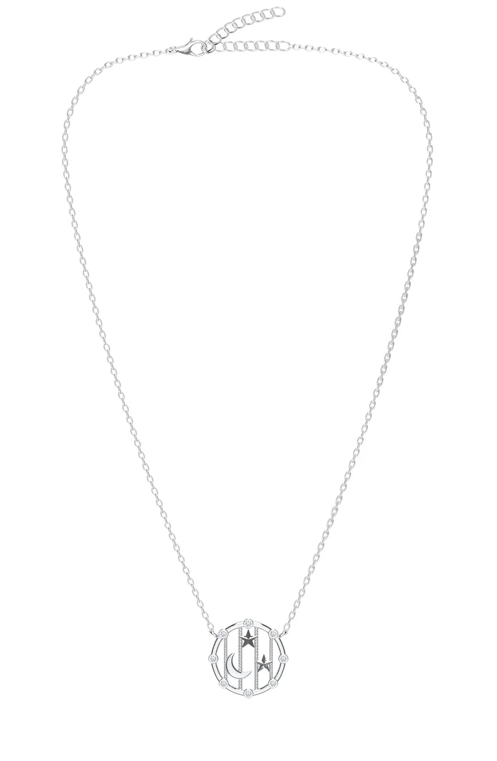 Circular Galaxy Pendant