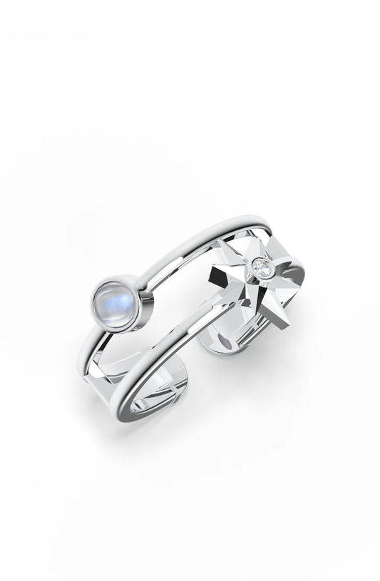 Bare Celestial Open Ring