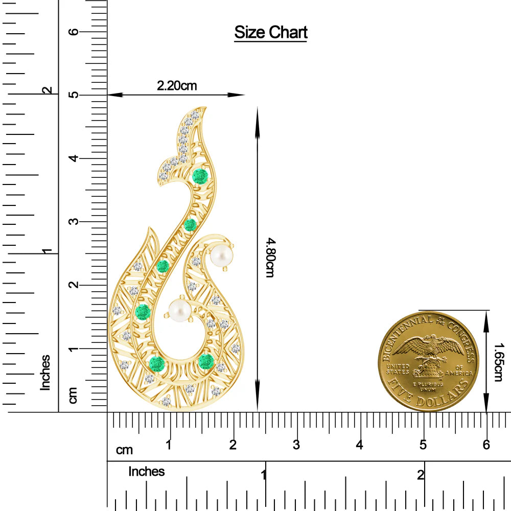 Green Onyx & Moissanite Kalaras 925 Sterling Silver Earrings For Women