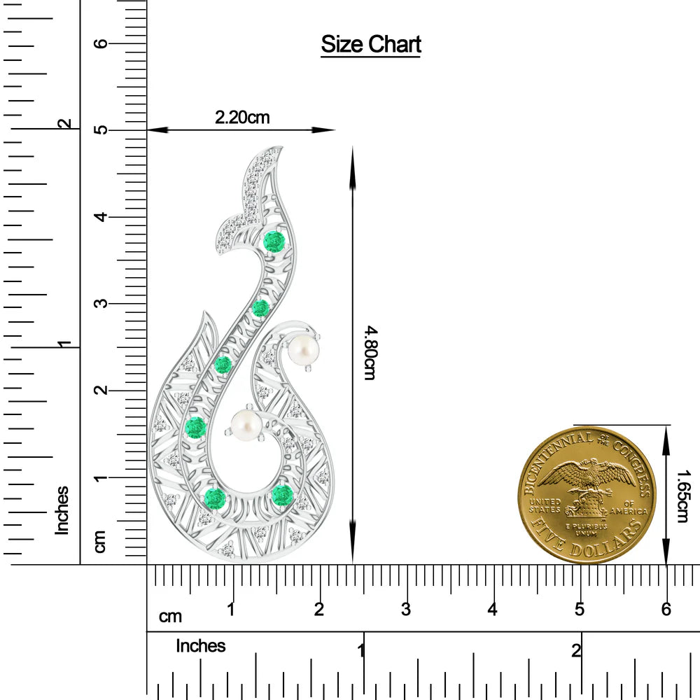 Green Onyx & Moissanite Kalaras 925 Sterling Silver Earrings For Women