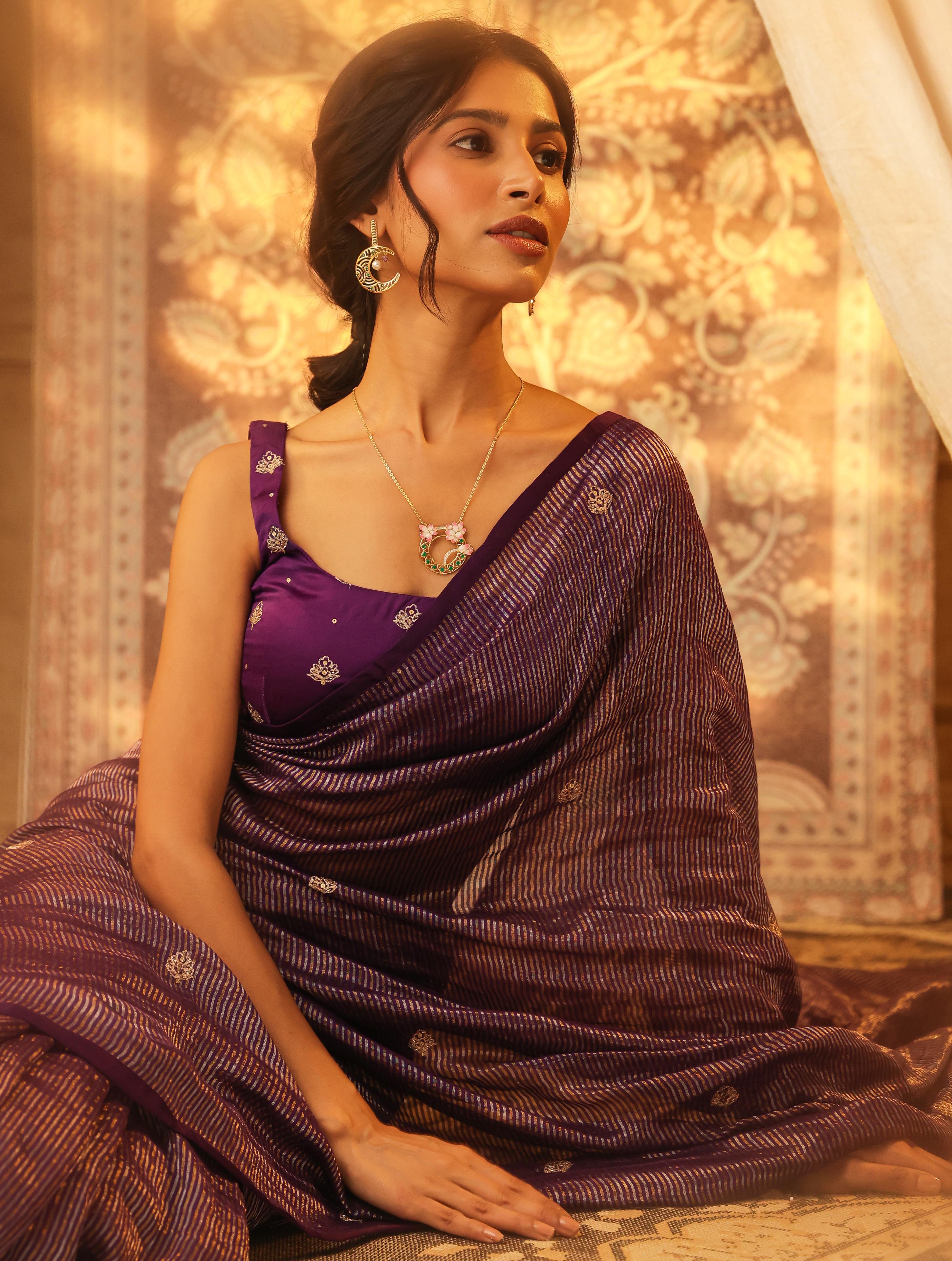 Madhubani Art with Moissanite & Green Onyx 925 Sterling Silver Pendant in 24K Gold For Women