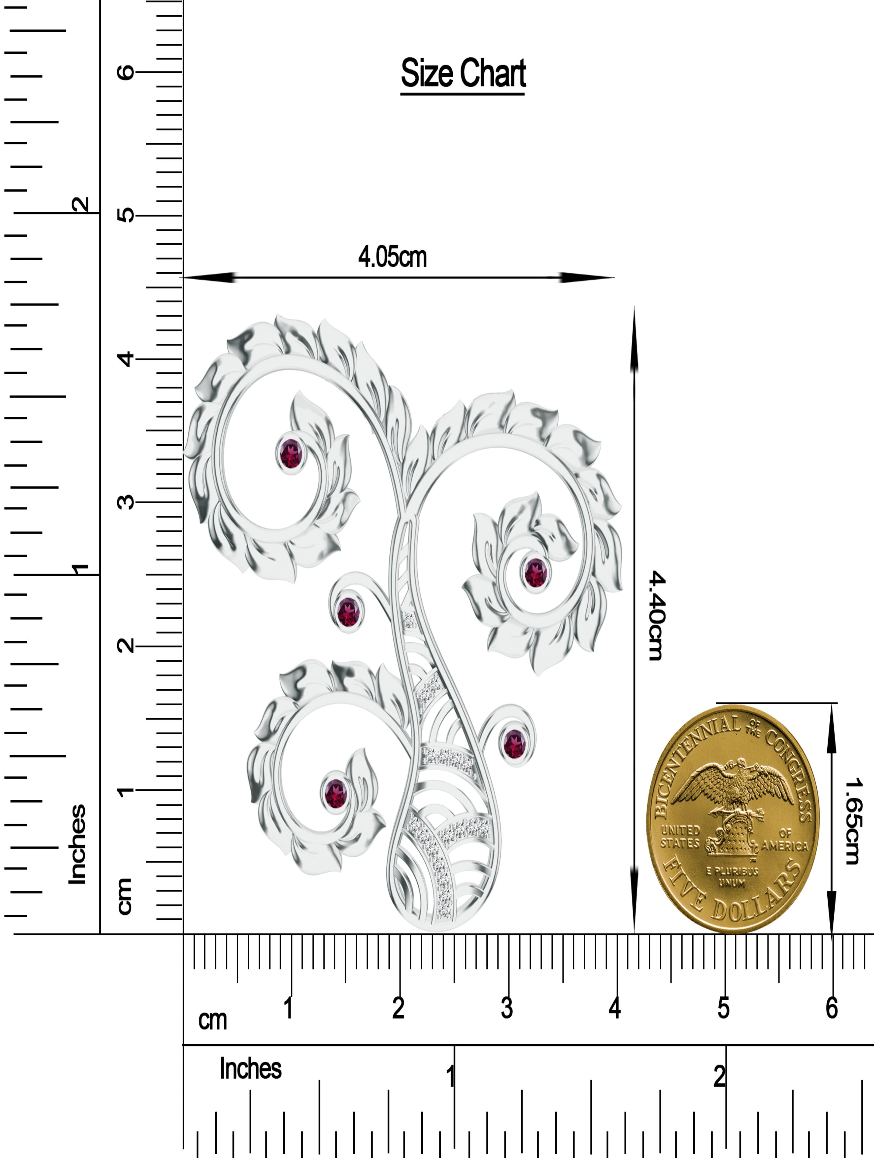 Modern Kalaras Moissanite & Pearl 925 Sterling Silver Pendant For Women