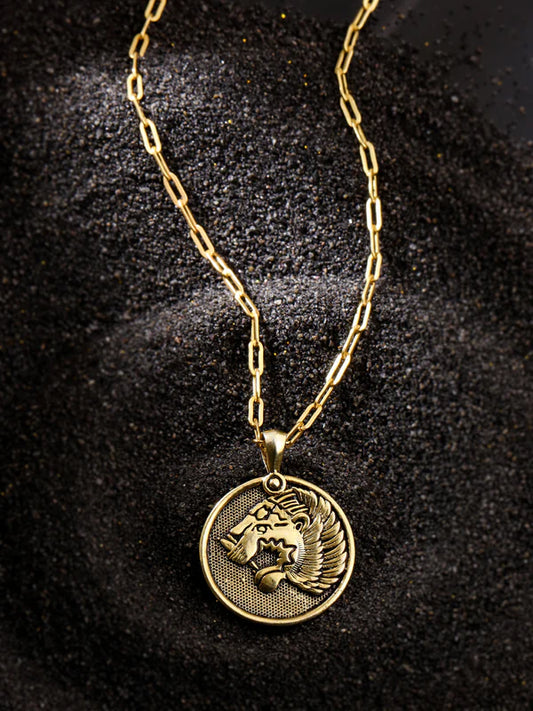 Bold Warrior Pure Silver Jewellery 925 Sterling Silver Pendant For Men