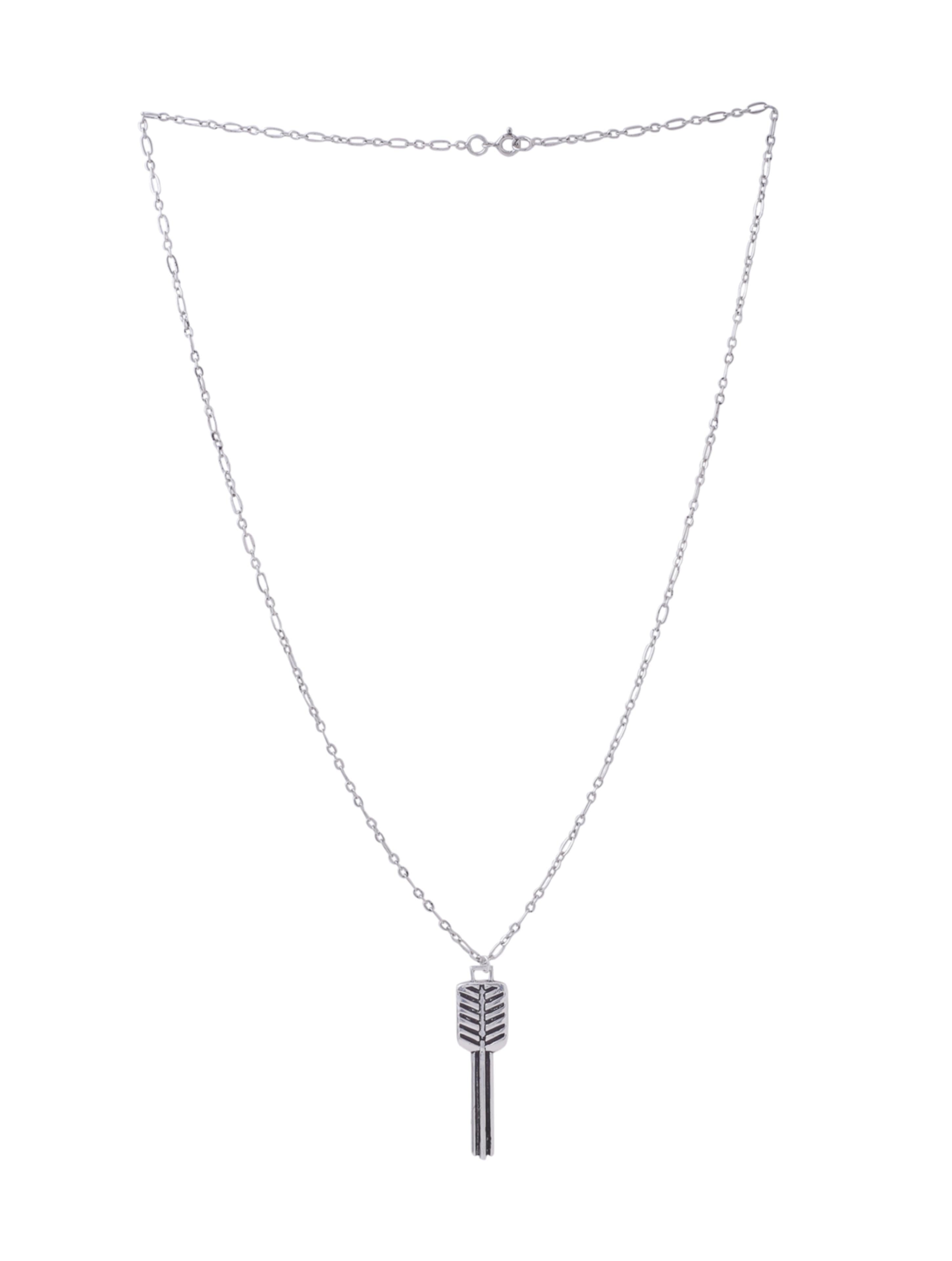 Key Pendant - Symbol of Success 925 Sterling Silver Pendant For Men