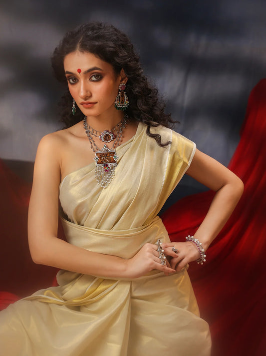 LAYERED DURGA NECKLACE