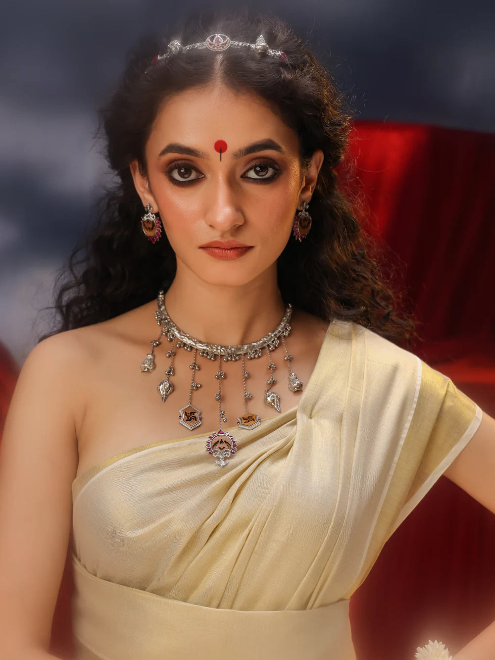 Tilak Charm Necklace Set