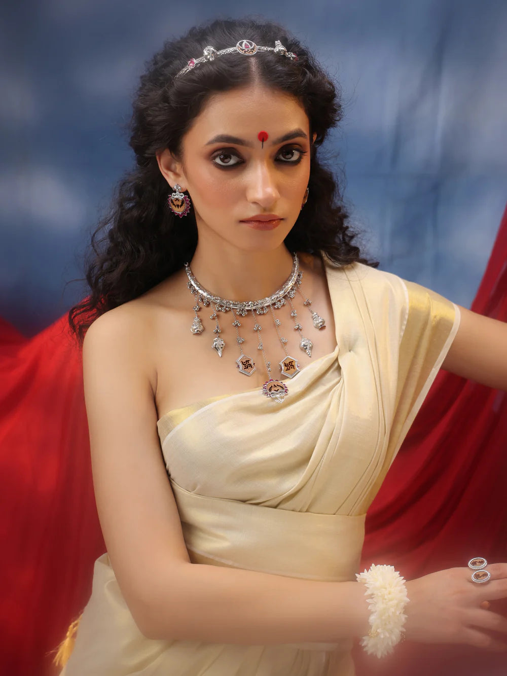 Tilak Charm Necklace Set