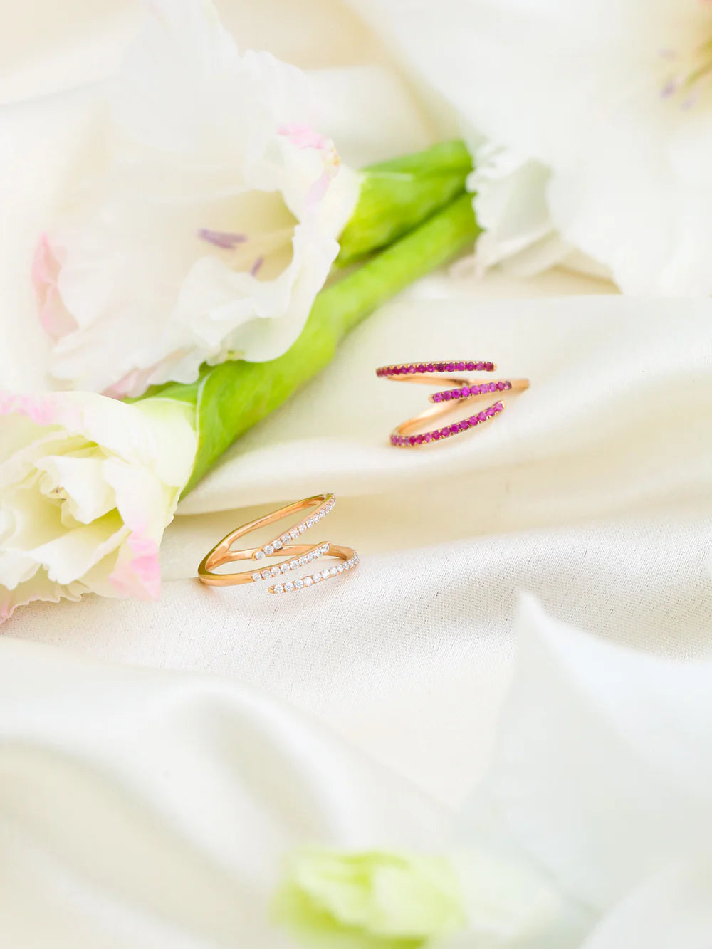 Ruby 925 Silver Number Three Lucky Numberical 925 Sterling Silver Ring For Women