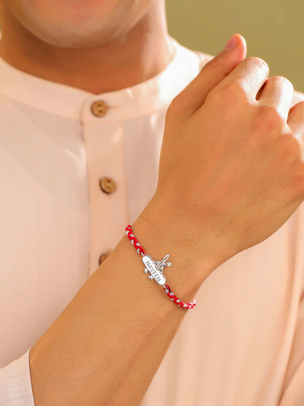 Baby Rabbit Personalized Kids 925 Silver Bracelet