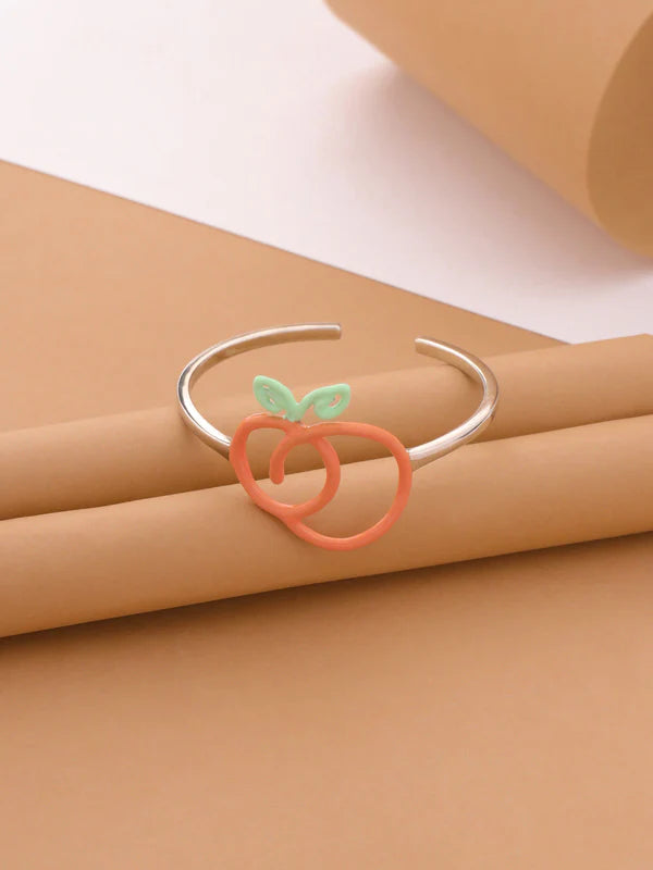 Orange Open Bracelet