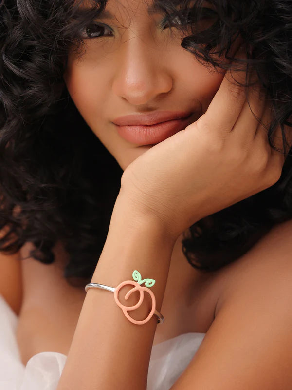 Orange Open Bracelet