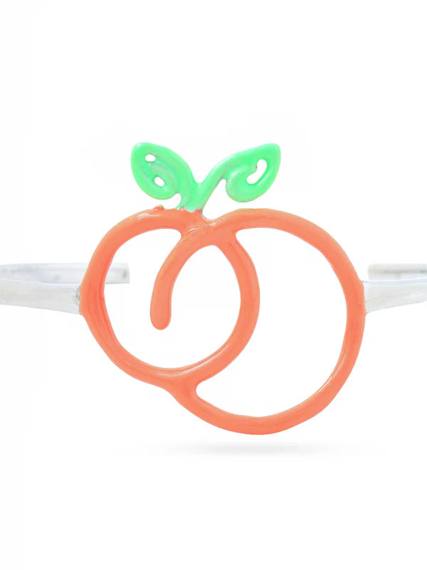 Orange Open Bracelet