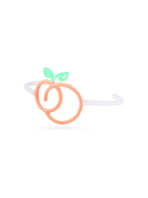 Orange Open Bracelet