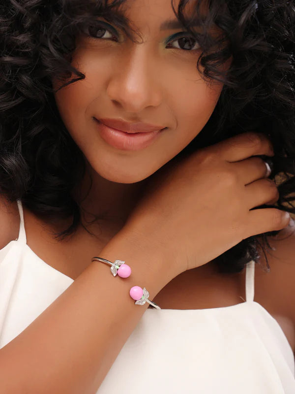 Cherry Vine Open Bracelet