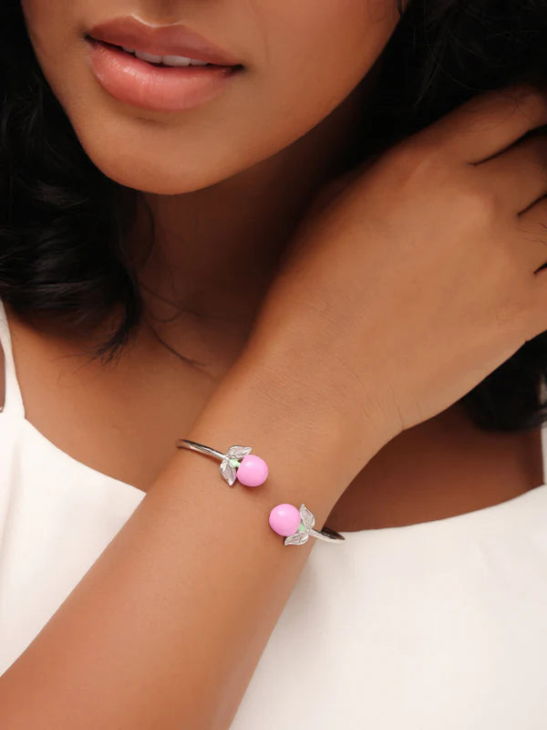 Cherry Vine Open Bracelet