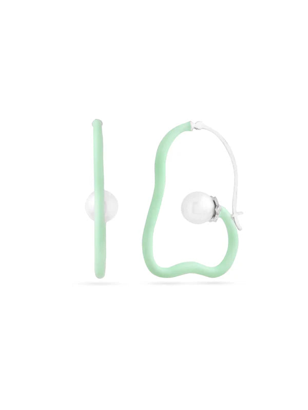 Pearl and Pear Earrings