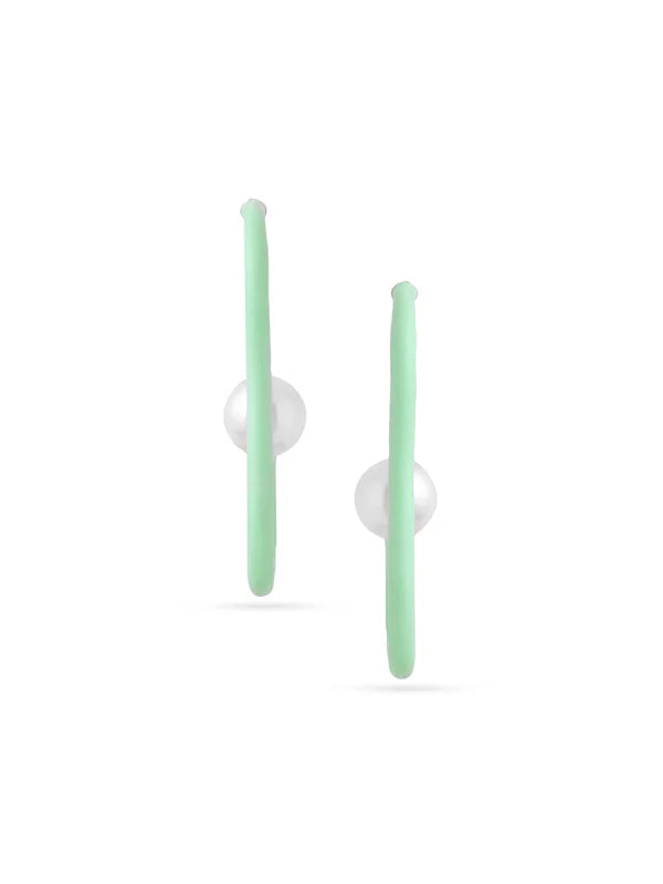 Pearl and Pear Earrings