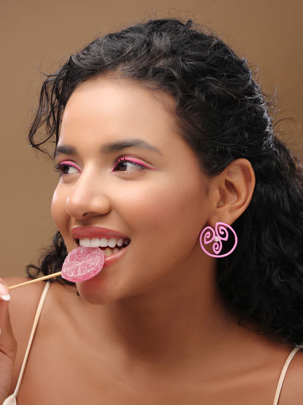 Pink AirTribe Earrings