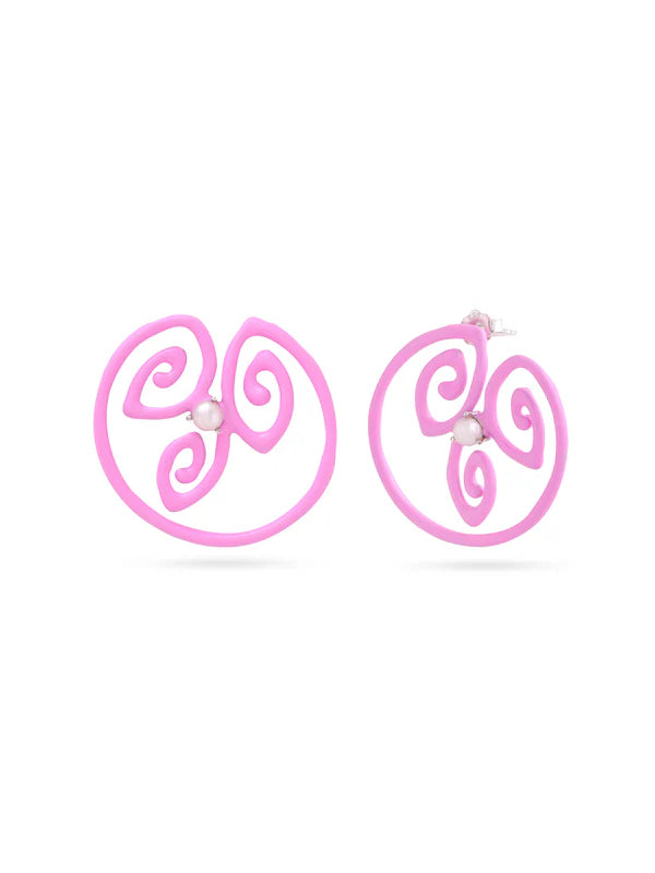Pink AirTribe Earrings
