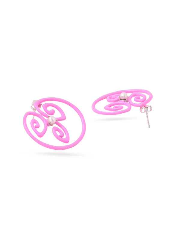 Pink AirTribe Earrings