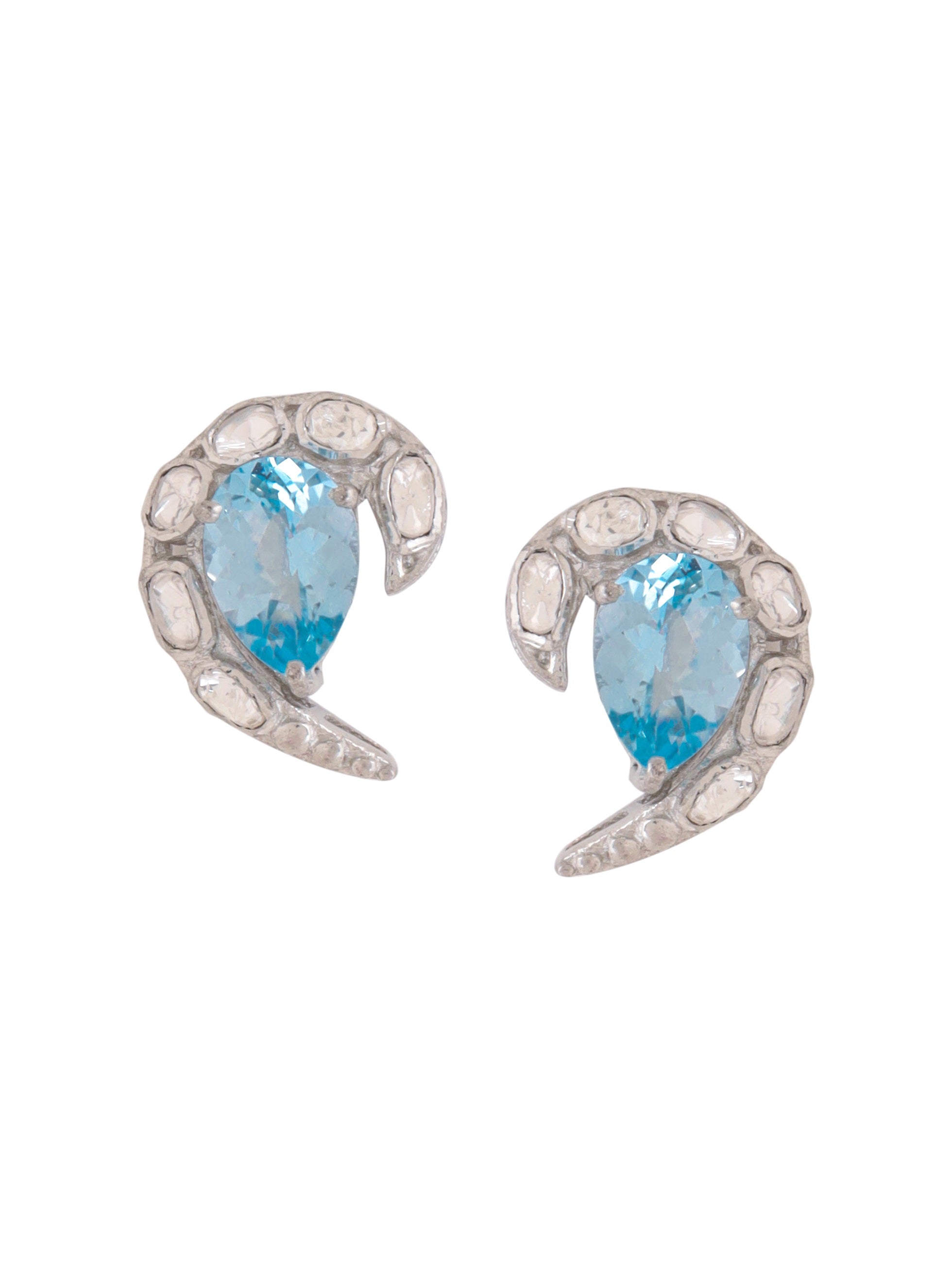Topaz Brilliance 925 Sterling Silver Earrings For Women