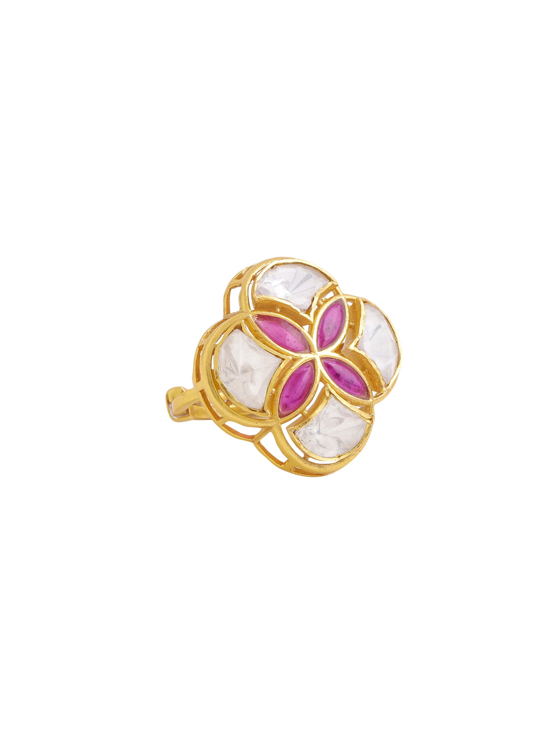 Polki & Talfe Wedding Bliss 925 Sterling Silver Ring For Women