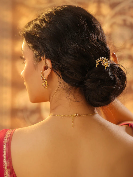 Pearls Intricate Mangalayam 925 Sterling Silver Accessories For Women