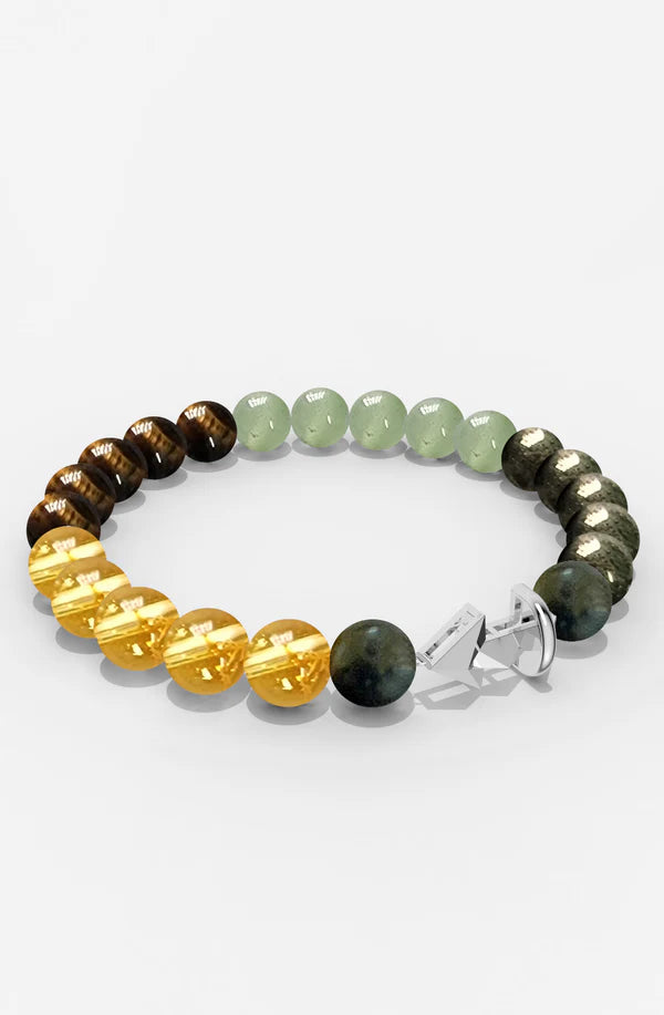 Sterling Silver Sagittarius Money Magnet Bracelet For Men