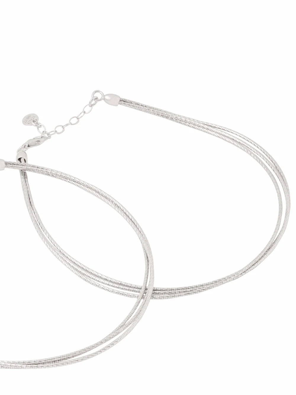Silver Link Trinity Anklet