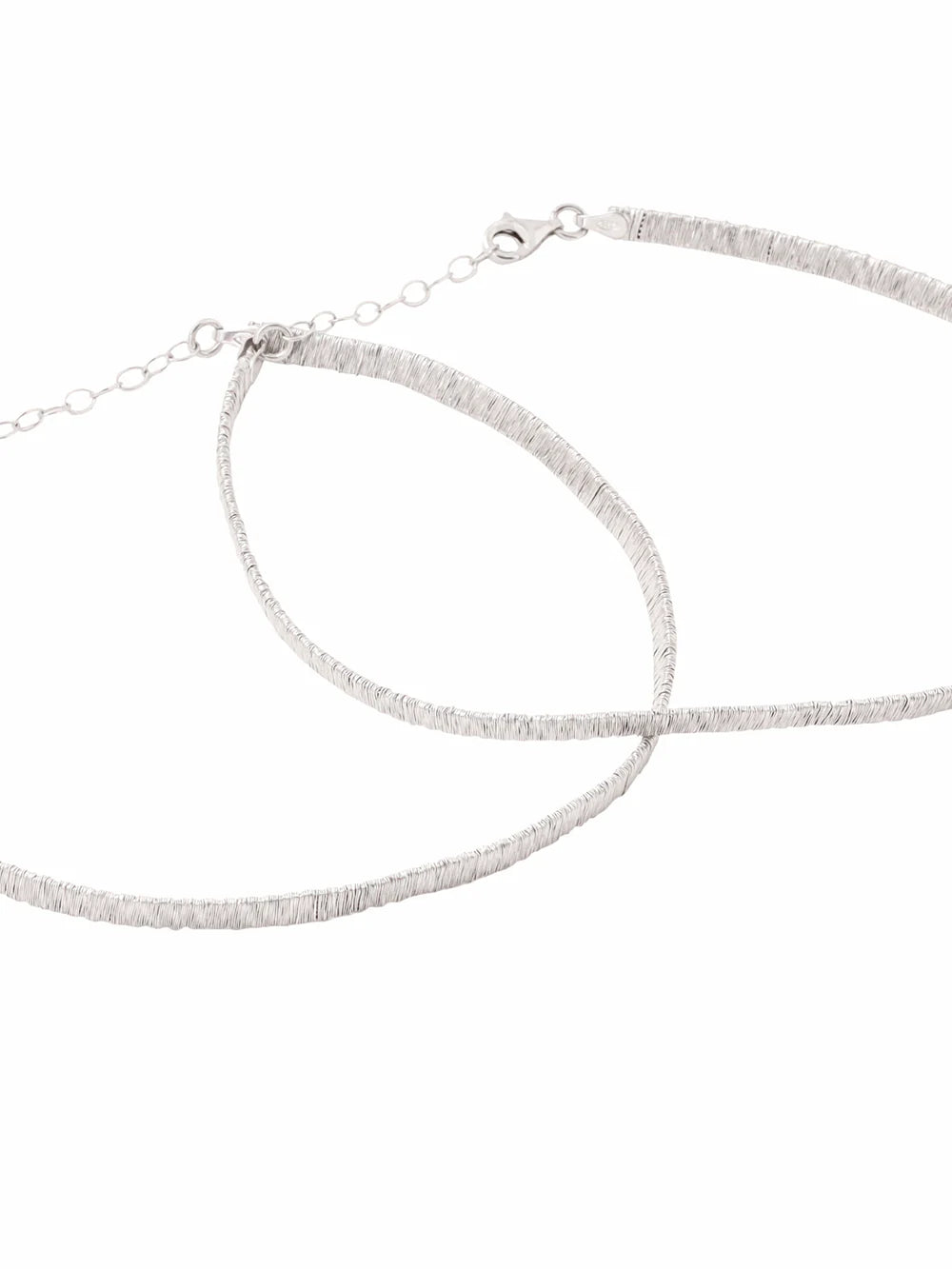 Silver Strip Anklet