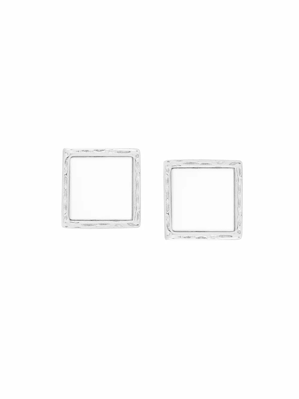 Textured Limitless Mother Of Pearl Earrings