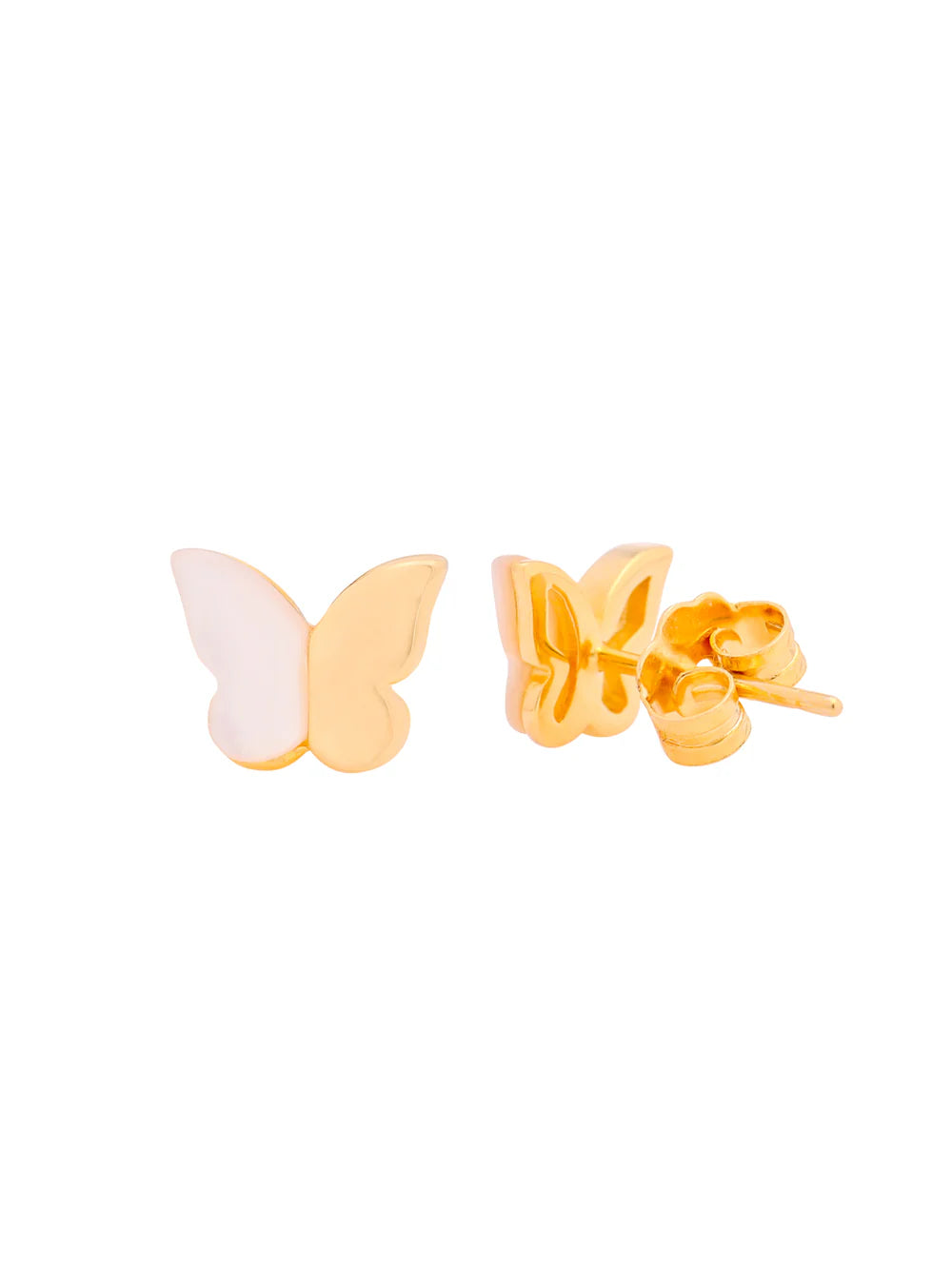 Butterfly Mother Of Pearl Earrings