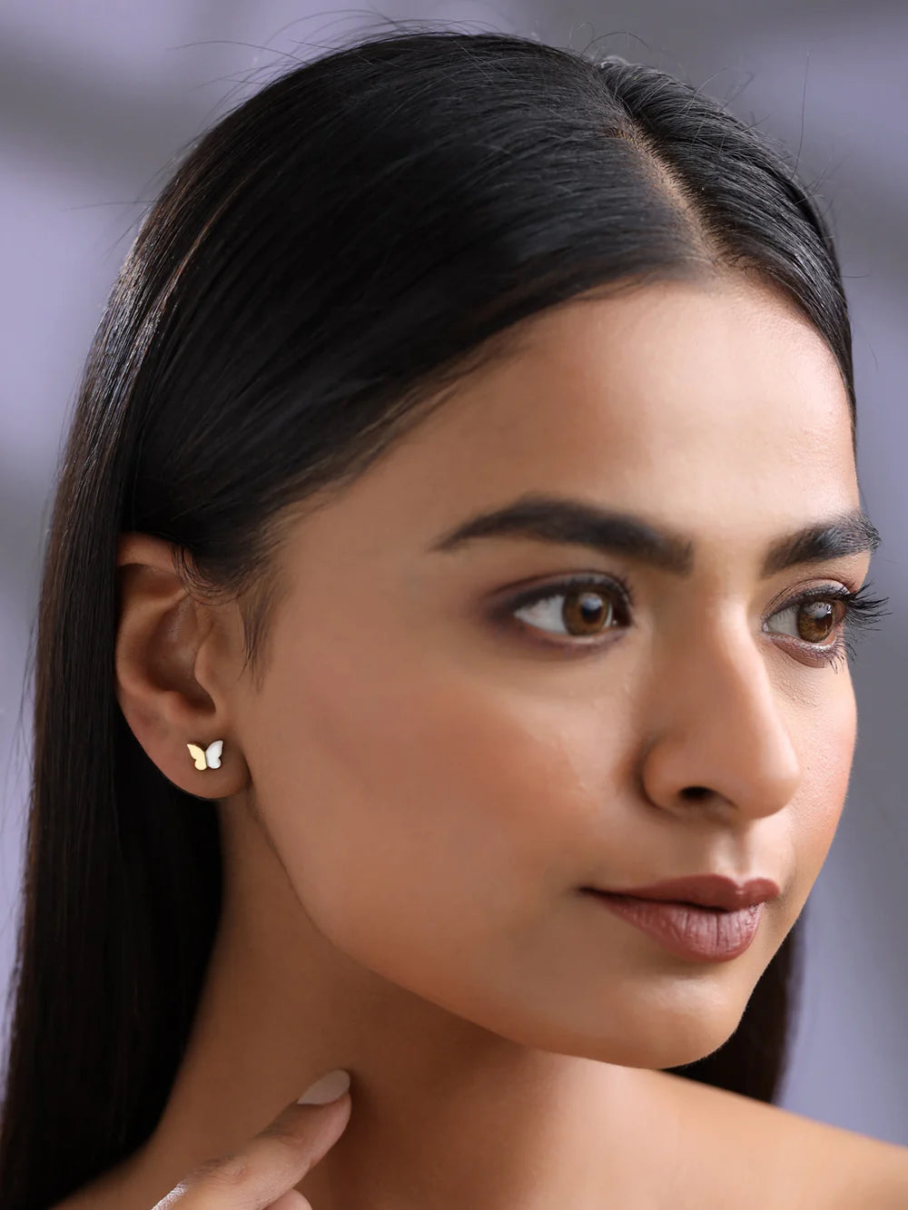 Butterfly Mother Of Pearl Earrings