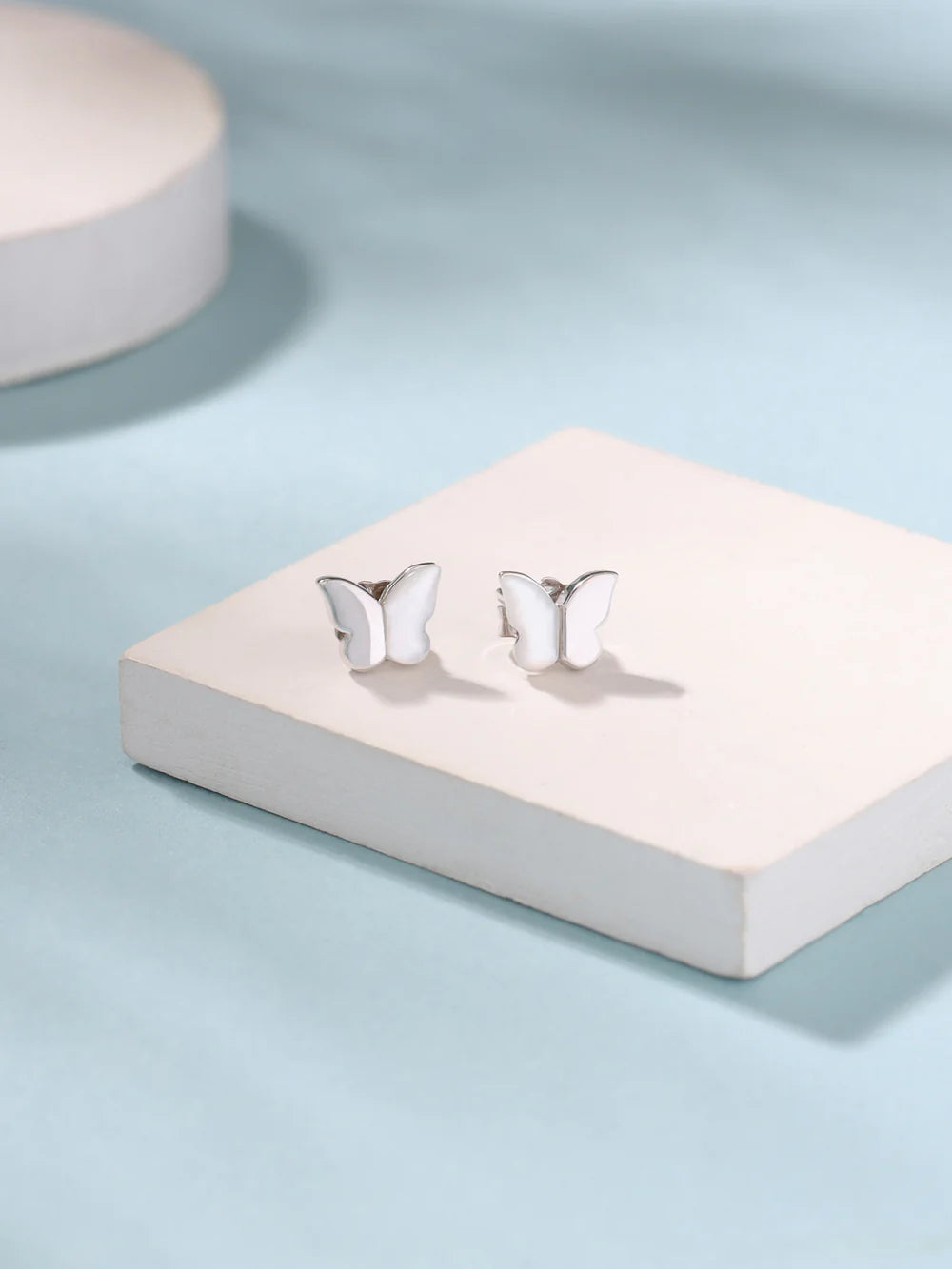 Butterfly Mother Of Pearl Earrings