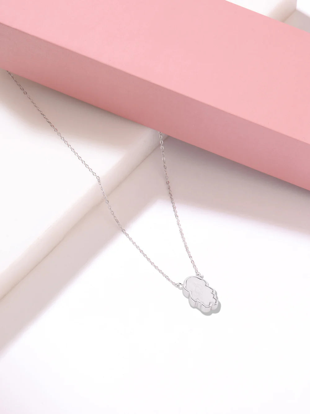 Abstract Mother of Pearl Necklace