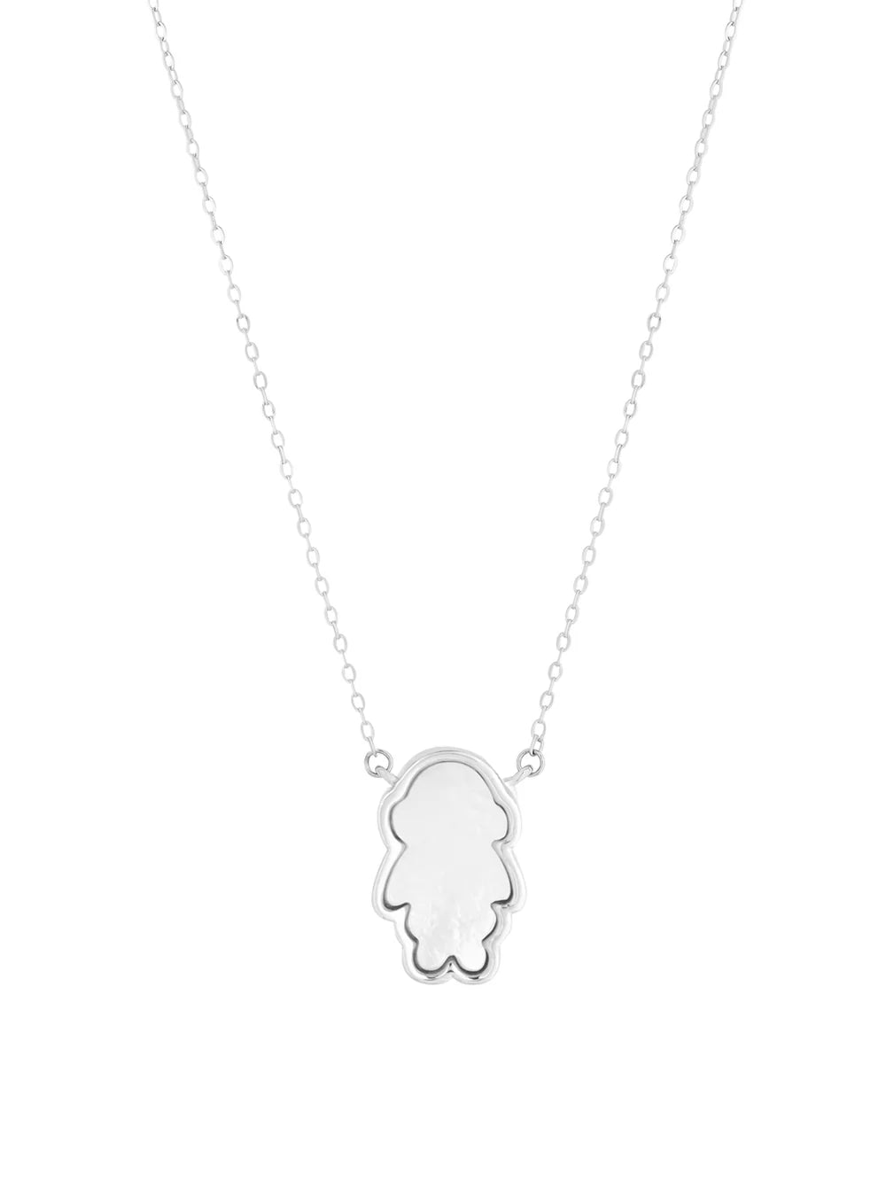 Abstract Mother of Pearl Necklace