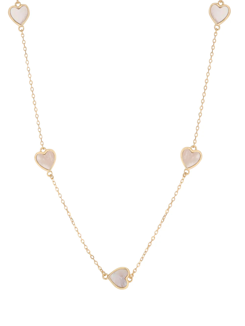 Heart Mother of Pearl Necklace
