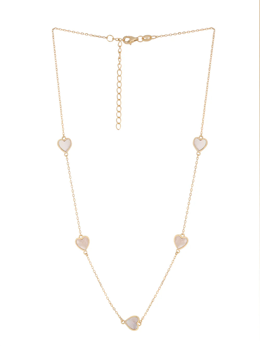 Heart Mother of Pearl Necklace