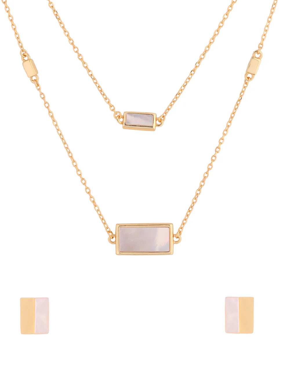 Rectangular Mother of Pearl Set